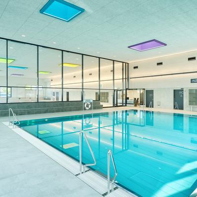 Kurs- & Ausbildungsbereich mit Multifunktionsbecken Kurs- & Ausbildungsbereich mit Multifunktionsbecken