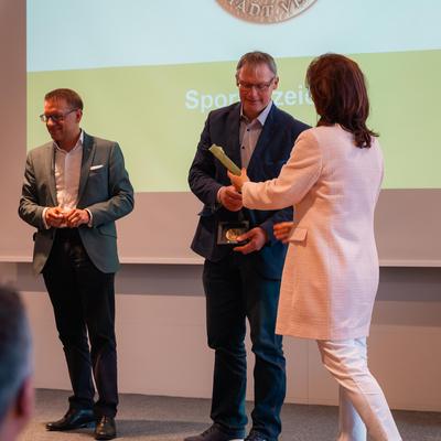 Ehrung für Klaus Bäumker Ehrung für Klaus Bäumker