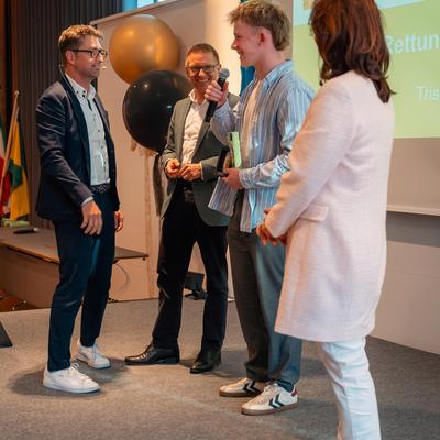 Ehrung für Tristan Siggemann Ehrung für Tristan Siggemann