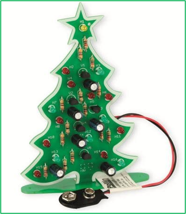 Weihnachtsbaum mit LED-Beleuchtung