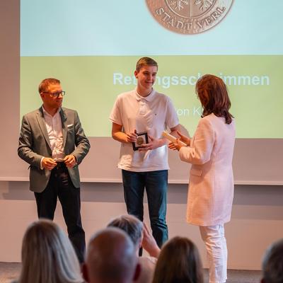 Ehrung für Anton Kirsch Ehrung für Anton Kirsch