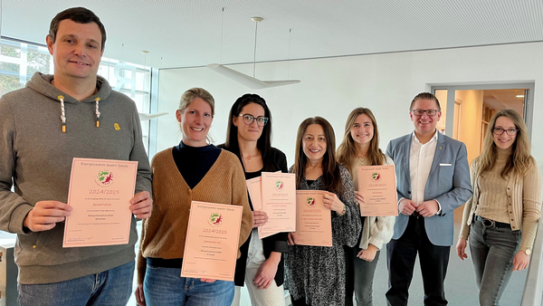 Gruppenbild der Preisträger Gruppenbild der Preisträger