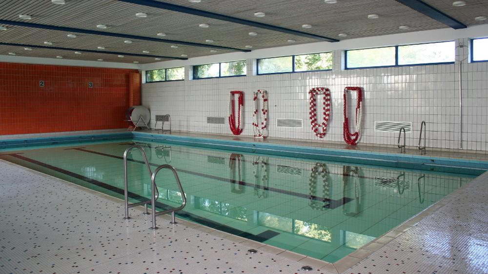 Becken in der Kleinschwimmhalle